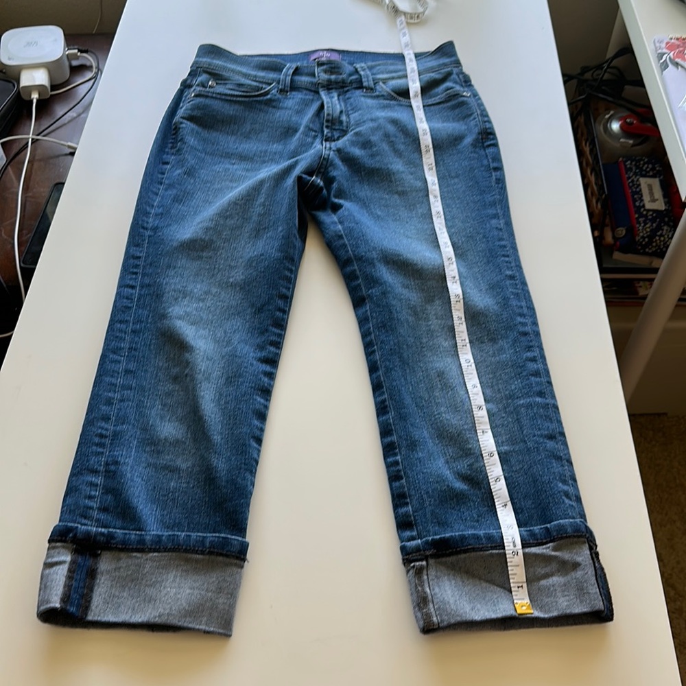 YNDJ Womens Jeans Size 4P Capri